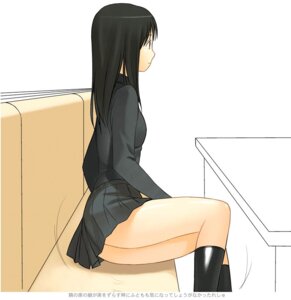Rating: Explicit Score: 0 Tags: black_hair female no_panties rule34 sitting skirt User: bunchy7s