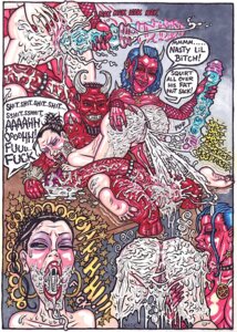 Rating: Explicit Score: 0 Tags: anus balls big_breasts bisexual bodily_fluids breasts butt comic cum cum_in_mouth cum_inside cum_on_butt demon dildo e621 ear_piercing english_text erection excessive_cum excessive_genital_fluids female female/female forced genital_fluids genitals group horn humanoid inverted_pentacle lips male male/female marker_(artwork) mixed_media not_furry nude occult_symbol orgasm pen_(artwork) penetration penis pentacle pentagram piercing pubes rape red_lips sex sex_toy symbol text theseus9 toying_partner traditional_media_(artwork) vaginal vulva User: bunchy7s
