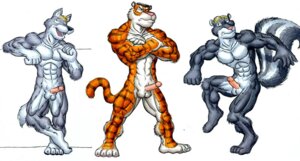 Rating: Explicit Score: 0 Tags: anthro balls canid canine canis cody_frost e621 erection felid genitals group jake_packard male mammal mephitid nude pantherine penis skunk tiger vince_suzukawa_(artist) wolf zach_hastings User: bunchy7s