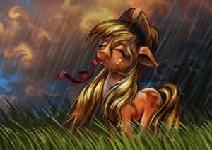 Rating: Safe Score: 0 Tags: applejack_(mlp) blonde_hair clothing cowboy_hat cutie_mark e621 earth_pony equid equine eyes_closed female feral friendship_is_magic grass hair harwick hasbro hat headgear headwear horse mammal my_little_pony outside plant pony quadruped raining ribbons smile solo tail wet User: bunchy7s Rating: Safe Score: 0 Tags: applejack_(mlp) blonde_hair clothing cowboy_hat cutie_mark e621 earth_pony equid equine eyes_closed female feral friendship_is_magic grass hair harwick hasbro hat headgear headwear horse mammal my_little_pony outside plant pony quadruped raining ribbons smile solo tail wet User: bunchy7s