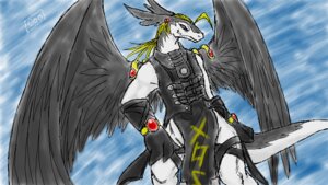 Rating: Safe Score: 0 Tags: anthro coochan dragon e621 feathered_dragon feathered_scalie feathered_wings feathers legendz male mythological_creature mythological_scalie mythology ranshiin scalie solo tail wings User: bunchy7s