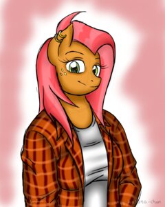 Rating: Safe Score: 0 Tags: 4:5 anthro anthrofied babs_seed_(mlp) e621 earth_pony equid equine female flannel freckles friendship_is_magic hair hasana-chan hasbro hi_res horse looking_at_viewer mammal my_little_pony pony solo User: bunchy7s