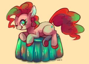 Rating: Safe Score: 0 Tags: cherkivi cutie_mark dessert detailed detailed_food e621 earth_pony equid equine female feral food friendship_is_magic fur gelatin hasbro horse jell-o mammal my_little_pony pink_body pink_fur pinkie_pie_(mlp) pony simple_background solo User: bunchy7s