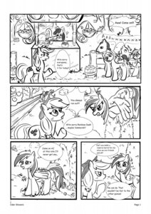 Rating: Safe Score: 0 Tags: 2012 apple apple_bloom_(mlp) applejack_(mlp) black_and_white bucket clothing comic container cowboy_hat cutie_mark dialogue e621 earth_pony english_text equid equine feathered_wings feathers female fence feral food freckles friendship_is_magic fruit hasbro hat headgear headwear hi_res horse male mammal money monochrome my_little_pony mythological_creature mythological_equine mythology pegasus plant pony quadruped rainbow_dash_(mlp) rhk simple_background tail text white_background wings young User: bunchy7s