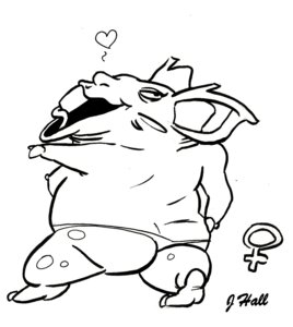 Rating: Explicit Score: 0 Tags: ass back_view clothes female female_only jhall_comics monochrome nidoran nidoran♀ pokemon rule34 solo standing tagme topless webcomic User: bunchy7s