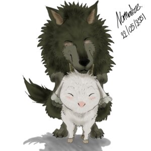Rating: Explicit Score: 0 Tags: canine duo feral gabu goat male male/male mei_(one_stormy_night) one_stormy_night rule34 wolf User: bunchy7s
