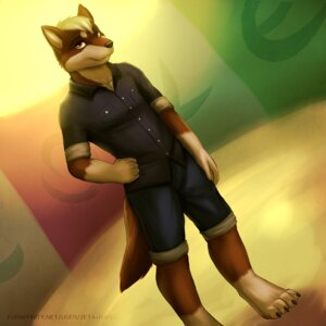 Rating: Safe Score: 0 Tags: 1:1 2013 4_toes abstract_background anthro barefoot biped black_nose bottomwear brown_body brown_eyes brown_fur canid canine canis claws clothed clothing countershading dutch_angle e621 feet front_view fur hair hand_on_hip hi_res leg_markings looking_at_viewer male mammal markings pants paws pose red_wolf shirt shorts simple_background smile socks_(marking) solo standing toes topwear warm_colors white_hair wolf zeta-haru User: bunchy7s