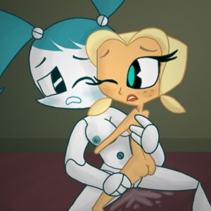 Rating: Explicit Score: 0 Tags: 2girls alternate_breast_size breasts female gynoid jenny_wakeman melody_locus multiple_females multiple_girls my_life_as_a_teenage_robot rule34 smooth_skin teenager xj-9 yuri User: bunchy7s