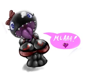 Rating: Questionable Score: 0 Tags: abs accessory anthro bow_(feature) bow_accessory bow_ribbon bra breasts chain-chomp-chan chain_chomp clothing detailed e621 female hair_accessory hair_bow hair_ribbon heart_symbol humor looking_at_viewer mario_bros meme muscular muscular_anthro muscular_female nintendo opius ribbons simple_background solo tongue trick underwear what white_background User: bunchy7s