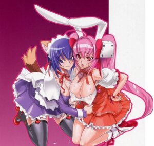 Rating: Explicit Score: 0 Tags: 2girls animal_ear animal_ears blue_hair blush breasts bunny_ears cleavage crossover di_gi_charat dice female female_only human inazuma kokubunji_koyori large_breasts light-skinned_female light_skin long_hair multiple_females multiple_girls nipples nurse_witch_komugi-chan rule34 satou_shouji smile tail twintails usada_hikaru User: bunchy7s