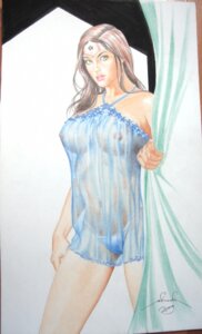 Rating: Explicit Score: 0 Tags: 1girls big_breasts blue_eyes breasts brown_hair dc dc_comics female female_only looking_at_viewer mhel_almeda nipples panties rule34 see-through sheer solo visible_nipples wonder_woman wonder_woman_(series) User: bunchy7s