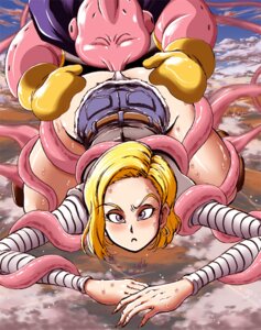 Rating: Explicit Score: 0 Tags: 1boy 1girls android_18 ass bent_over blonde_hair blue_eyes blush cloud clouds consensual_tentacles dragon_ball dragon_ball_z fat_buu fat_male female gloves hips legs looking_at_viewer majin_buu male oral panties rule34 short_hair sweat sweatdrop takimoto_dojo tentacle thighs underwear User: bunchy7s