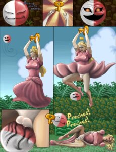 Rating: Explicit Score: 0 Tags: 7koma big_breasts blonde_hair breasts crown dress female high_heels human jumping long_hair low_blow mario_(series) multiple_images nintendo nipples nipples_visible_through_clothing onomatopoeia panties phanto princess_peach pussy pussy_visible_through_clothes realistic rule34 super_mario_bros._2 text thetriskel upskirt User: bunchy7s