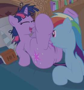Rating: Explicit Score: 0 Tags: 2012 anus bed blue_body blue_fur book cunnilingus cutie_mark duo e621 equid equine female female/female feral friendship_is_magic fur furniture genitals hair hasbro hi_res horn horse humanoid_genitalia humanoid_vulva inside licking lying mammal multicolored_hair my_little_pony mythological_creature mythological_equine mythology nude on_back on_bed oral pillow pony purple_body purple_eyes purple_fur purple_hair rainbow_dash_(mlp) rainbow_hair reverse_clopper sex tail tongue tongue_out twilight_sparkle_(mlp) two_tone_hair unicorn vaginal vulva User: bunchy7s