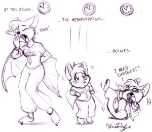 Rating: Safe Score: 0 Tags: 2003 3_toes 4_toes age_regression anthro barefoot bat blush breasts claws clothed clothing dingbat dingbat_(character) e621 feet female gaping_mouth mammal membrane_(anatomy) membranous_wings monochrome open_mouth pawpads simple_background sketch solo tired toe_claws toes transformation white_background wings yawn User: bunchy7s