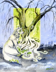 Rating: Safe Score: 0 Tags: 2010 anthro canid canine canis casual_nudity e621 heather_bruton magic male mammal nude outside snow solo tail winter wolf User: bunchy7s