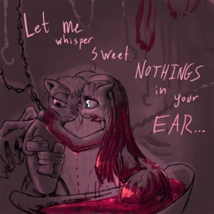 Rating: Questionable Score: 0 Tags: 1:1 bath bathtub bdsm blood blood_drip blue_eyes bodily_fluids bondage bound cutie_mark dialogue dripping duo e621 earth_pony english_text equid equine feathered_wings feathers female feral friendship_is_magic frown fur hair hasbro horse kvernikovskiy long_hair mammal meat_hook my_little_pony mythological_creature mythological_equine mythology open_mouth pegasus pinkamena_(mlp) pinkie_pie_(mlp) pony purple_eyes rainbow_dash_(mlp) sitting smile tape tape_bondage teeth text water wet wings User: bunchy7s