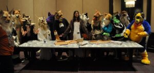 Rating: Safe Score: 0 Tags: anthro canid canine canis clothing costume dax_(dax) domestic_cat domestic_dog domino's_pizza e621 eyewear felid feline felis female food fursuit goggles grandfathered_content group horn human inspired_by_formal_art jesus_christ kerchief male mammal overweight pizza real religion robe slightly_chubby tableau the_last_supper topwear unknown_artist vest wolf User: bunchy7s