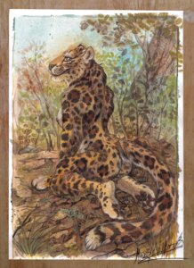 Rating: Questionable Score: 0 Tags: breasts e621 evilkitty3 felid female jaguar kneeling looking_at_viewer mammal nude pantherine solo tail User: bunchy7s