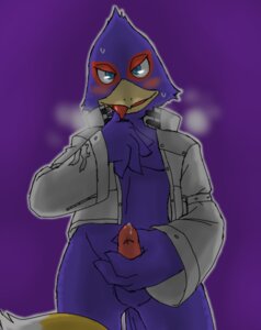 Rating: Explicit Score: 0 Tags: anthro avian balls beak bird blue_body blue_eyes blue_feathers blush bodily_fluids bottomless bottomless_male breath canid canine clothed clothing coat cum duo e621 erection falco_lombardi feathers first_person_view fox fox_mccloud genital_fluids genitals imminent_sex low-angle_view low_res male male/male mammal masturbation nintendo non-mammal_balls open_clothing open_shirt open_topwear panting penile penile_masturbation penis pink_penis precum purple_theme shirt solo_focus star_fox tapering_penis tongue tongue_out topwear unknown_artist User: bunchy7s