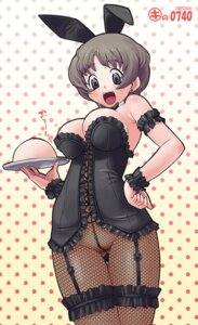 Rating: Questionable Score: 0 Tags: black_eyes blush breasts bunny_ear bunny_girl bustier cameltoe corset female fishnet_pantyhose fishnets frills garter garter_belt garters kei_jiei original pantyhose pussy rule34 see-through short_hair uncensored User: bunchy7s