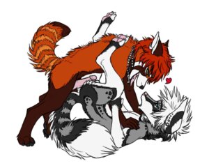 Rating: Explicit Score: 0 Tags: ailurid canid canine canis duo e621 erection feral fox genitals key male male/male mammal penis red_panda speed_(artist) tail wolf User: bunchy7s