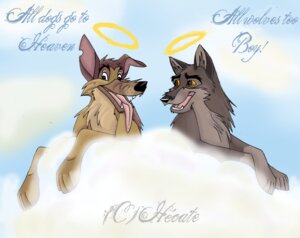 Rating: Safe Score: 0 Tags: 2007 all_dogs_go_to_heaven balto balto_(series) brown_eyes canid canine canis charlie_barkin crossover domestic_dog don_bluth duo e621 feral german_shepherd herding_dog hi_res hybrid male mammal pastoral_dog universal_studios unknown_artist wolf wolfdog User: bunchy7s