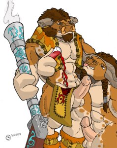 Rating: Explicit Score: 0 Tags: anthro balls beachfox blizzard_entertainment blonde_hair bovid bovine duo e621 erection facial_hair facial_piercing genitals hair humanoid_genitalia humanoid_penis incest_(lore) male male/male mammal muscular muscular_male nose_piercing nose_ring penis piercing ring_piercing septum_piercing tauren warcraft User: bunchy7s