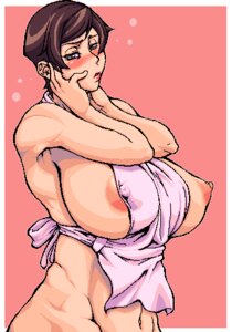 Rating: Explicit Score: 0 Tags: apron bb blush breasts female hair huge_breasts large_breasts lowres milf rule34 short_hair wotsukuri User: bunchy7s Rating: Explicit Score: 0 Tags: apron bb blush breasts female hair huge_breasts large_breasts lowres milf rule34 short_hair wotsukuri User: bunchy7s