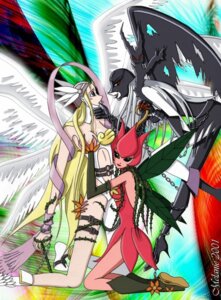 Rating: Explicit Score: 0 Tags: 3girls 4_wings 8_wings angel_wings angewomon bad_anatomy digimon fairy fairy_wings feathered_wings female ladydevimon leaf leaf_wings leaves lillymon multi_wing multiple_females multiple_girls plant plant_girl rule34 vine_hair vines wings yuri User: bunchy7s