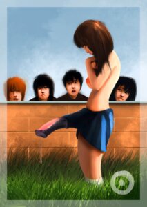 Rating: Explicit Score: 0 Tags: 2012 animal_genitalia animal_genitalia_on_humanoid animal_humanoid animal_penis balls being_watched bodily_fluids bottomwear breasts clothed clothing cum e621 epona_(quaraci) equine_genitalia equine_penis erection female genital_fluids genitals grass group gynomorph hair human humanoid intersex long_hair looking_at_another mammal medial_ring nipples penis penis_under_skirt plant quaraci short_story shy skirt story story_in_description topless voyeur watermark User: bunchy7s