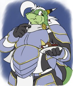 Rating: Safe Score: 0 Tags: 2013 anthro armor biped clothing dragon e621 eating european_mythology food gloves hair handwear horn male mythological_creature mythological_scalie mythology scalie slightly_chubby solo standing tail the_dragon_clan tomei_(zerofox1000) western_dragon white_hair yellow_eyes zerofox1000 User: bunchy7s