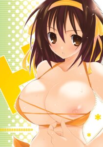 Rating: Explicit Score: 0 Tags: bare_shoulders bikini breasts brown_eyes brown_hair bursting_breasts erect_nipples female female_only hairband huge_breasts human large_breasts mitsu_king nipple_slip nipples rule34 solo suzumiya_haruhi suzumiya_haruhi_no_yuuutsu swimsuit wardrobe_malfunction wet User: bunchy7s