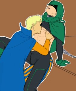 Rating: Explicit Score: 0 Tags: 2boys bare_stomach bulge dc dc_comics gay kiss male male_only pied_piper rule34 the_flash yaoi User: bunchy7s
