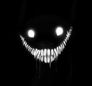 Rating: Questionable Score: 0 Tags: 2014 ambiguous_gender black_and_white black_background black_body bodily_fluids creepy creepy_face creepy_smile dragon drooling e621 empty_eyes fangs glowing glowing_eyes grin headshot_portrait horror_(theme) looking_at_viewer monochrome monster mythological_creature mythological_scalie mythology nightmare_fuel no_pupils portrait rosemary-the-skunk saliva saliva_string scalie scare_face_(rosemary-the-skunk) sharp_teeth simple_background smile solo soul_devouring_eyes teeth teratophilia white_eyes wide_smile User: bunchy7s