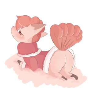 Rating: Questionable Score: 0 Tags: 1:1 blush butt canid canine christmas e621 female feral generation_1_pokemon hair holidays kajiura mammal multi_tail nintendo orange_hair pokemon pokemon_(species) presenting red_eyes simple_background solo tail vulpix white_background User: bunchy7s