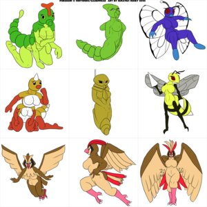 Rating: Explicit Score: 0 Tags: 2010 9girls avian beak beedrill bird black_eyes breasts butterfree caterpie claws cocoon color fangs female female_only flying ignatius_husky insect kakuna large_breasts metapod multi_arm multi_leg multi_limb multiple_females multiple_girls nintendo nipples no_nipples nude pidgeot pidgeotto pidgey pok&eacute;mon_(species) pokemon pokemon_(species) pokemon_only red_eyes rule34 spikes text weedle white_background wide_hips wings User: bunchy7s