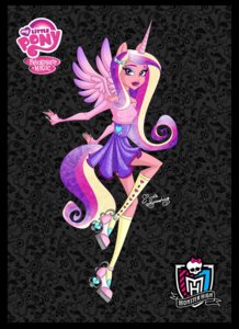 Rating: Safe Score: 0 Tags: black_border border clothing dress e621 equestria_girls equid equine feathered_wings feathers female girly_kei hasbro horn humanoid mammal mattel monster_high my_little_pony mythological_creature mythological_equine mythology nemoturunen princess_cadance_(eg) smile solo style_emulation winged_unicorn_humanoid wings User: bunchy7s