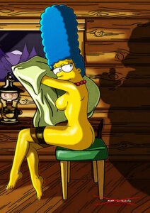 Rating: Explicit Score: 0 Tags: 20th_century_studios accurate_art_style ass breasts clothes color darkmatter female female_only human indoors marge_simpson nude playboy rule34 side_view sitting solo tagme the_simpsons yellow_body yellow_skin User: bunchy7s