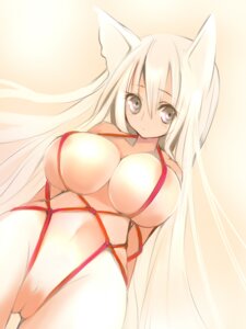 Rating: Questionable Score: 0 Tags: animal_ears bondage breasts cat_ears female grey_eyes large_breasts long_hair nude original pussy rope rule34 saibashi solo uncensored white_hair User: bunchy7s