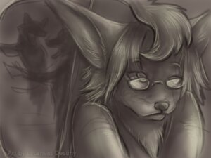 Rating: Safe Score: 0 Tags: 4:3 ambiguous_gender american_mythology anthro canid canine chupacabra clothing depression e621 eric_dielli eyewear glasses group hoodie mammal monochrome mythology sepia solo_focus topwear velociawesome User: bunchy7s