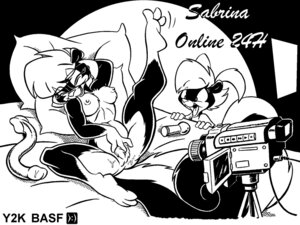 Rating: Explicit Score: 0 Tags: anthro female monochrome rule34 sabrina_conrad sabrina_online sex_toys skunk tabitha_(sabrina_online) tdk User: bunchy7s