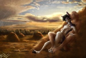 Rating: Questionable Score: 0 Tags: 2012 anthro bird_dog canid canine canis detailed_background digitigrade domestic_dog duo dusk e621 eyes_closed hay hay_bale herding_dog hunting_dog interspecies labrador love male male/male mammal mickey_the_retriever nude outside pastoral_dog paws plantigrade retriever romantic romantic_ambiance romantic_couple sunset welsh_corgi User: bunchy7s
