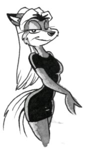 Rating: Safe Score: 0 Tags: anthro biped canid canine canis chief_inquisitor clothing dipstick_ears domestic_dog dress e621 ear_markings female fur grey_body grey_fur greyscale hair husky long_hair looking_aside looking_at_viewer low_res mammal markings monochrome multicolored_ears nordic_sled_dog side_view simple_background smile solo spitz standing tail toony white_background white_body white_fur white_hair User: bunchy7s