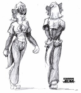 Rating: Safe Score: 0 Tags: 1999 3_toes al_mackey anthro barefoot e621 feet female mammal mephitid signature simple_background sketch skunk soles solo tail toes white_background User: bunchy7s