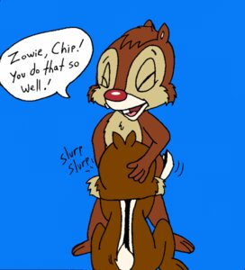 Rating: Explicit Score: 0 Tags: 2boys anthro chip chip_'n_dale_rescue_rangers chipmunk dale disney gay male male_only morgan_kohl rodent rule34 squirrel yaoi User: bunchy7s