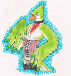Rating: Questionable Score: 0 Tags: anthro avian beak bird blush clothed clothing collar corset crossdressing e621 femboy heart_symbol isil legwear lingerie male panties pattern_clothing solo stockings striped_clothing stripes topwear underwear User: bunchy7s Rating: Questionable Score: 0 Tags: anthro avian beak bird blush clothed clothing collar corset crossdressing e621 femboy heart_symbol isil legwear lingerie male panties pattern_clothing solo stockings striped_clothing stripes topwear underwear User: bunchy7s