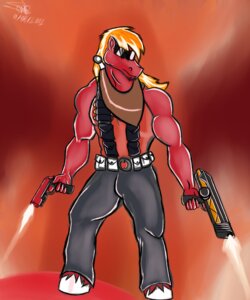 Rating: Safe Score: 0 Tags: 2012 5:6 absurd_res anthro anthrofied beard big_macintosh_(mlp) clothing crossover duke_nukem duke_nukem_(series) e621 earth_pony equid equine eyewear facial_hair friendship_is_magic gun handgun hasbro hi_res horse male mammal my_little_pony pistol plow_yoke pony ranged_weapon shirt solo sunglasses topwear vanqueza weapon User: bunchy7s