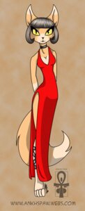 Rating: Safe Score: 0 Tags: anthro biped black_hair breasts cleavage clothed clothing collar domestic_cat dress e621 felid feline felis female hair hi_res keisha_makainn leg_ties looking_at_viewer mammal red_clothing red_dress short_hair solo standing tail User: bunchy7s