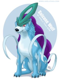 Rating: Safe Score: 0 Tags: 2006 akela_taka ambiguous_gender blue_body blue_fur canid canine e621 feral fur generation_2_pokemon legendary_pokemon looking_at_viewer mammal nintendo pokemon pokemon_(species) red_eyes solo suicune User: bunchy7s